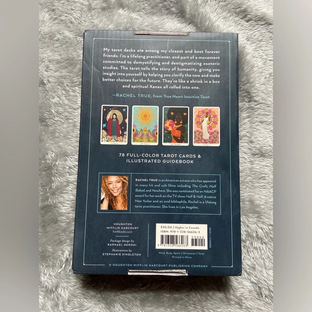 TRUE HEART INTUITIVE TAROT GUIDEBOOK AND DECK, Rachel True - Picture 2 of 3